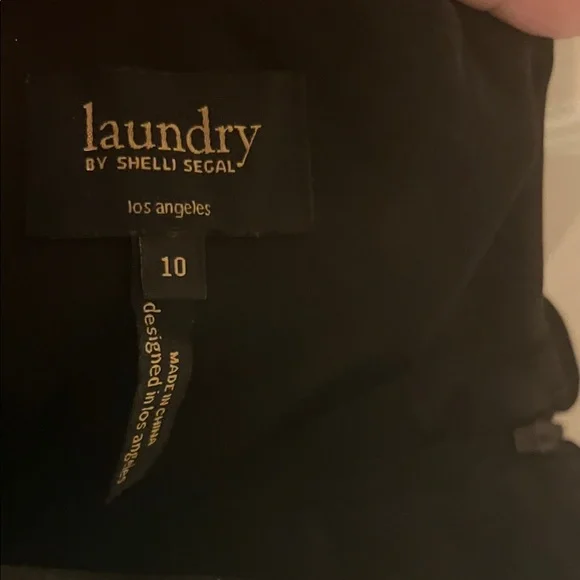 Laundry By Shelli Segal Black Maxi Dress - Picture 3 of 11